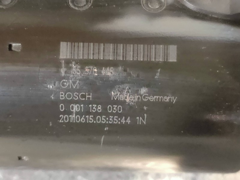 Recambio de motor arranque para chevrolet aveo berlina hatchback lt referencia OEM IAM 0001138030 55570445 