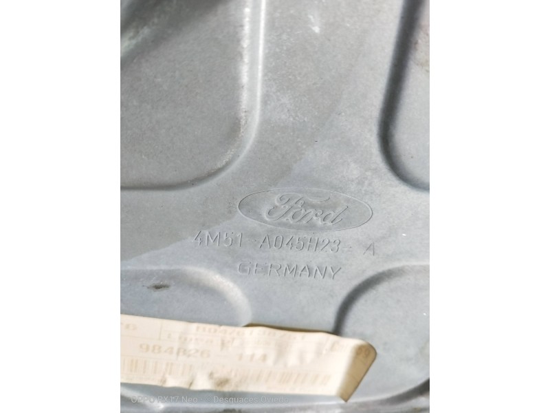 Recambio de elevalunas trasero izquierdo para ford focus berlina (cap) ghia referencia OEM IAM 4M51A045H23A  5P