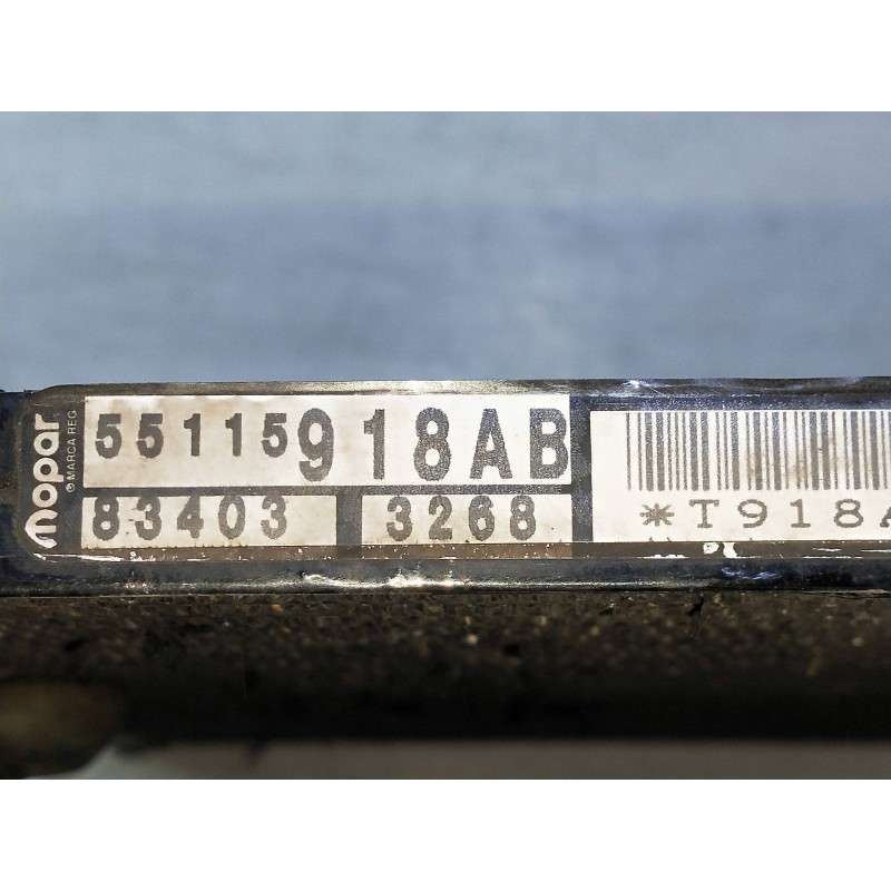 Recambio de condensador / radiador aire acondicionado para jeep cherokee (j) 4.0 cat referencia OEM IAM 55115918AB  