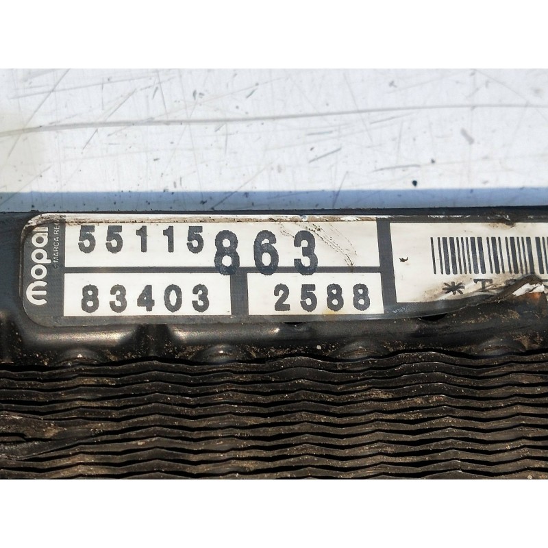 Recambio de condensador / radiador aire acondicionado para jeep gr.cherokee (zj)/(z) 2.5 td canyon referencia OEM IAM 55115863  