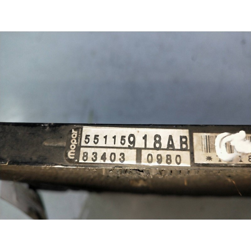 Recambio de condensador / radiador aire acondicionado para jeep gr.cherokee (wj/wg) 3.1 td cat referencia OEM IAM 55115918AB  