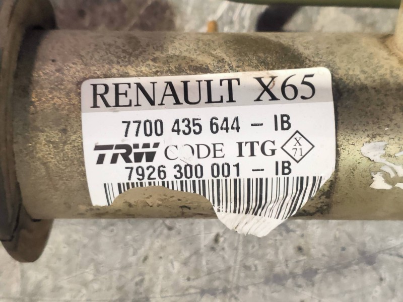 Recambio de cremallera direccion para renault clio ii fase i (b/cbo) 1.9 d referencia OEM IAM 7700435644 7926300001 