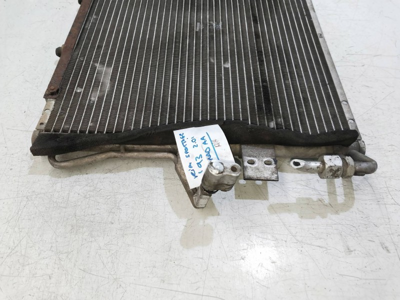 Recambio de condensador / radiador aire acondicionado para kia sportage 2.0 cat referencia OEM IAM   