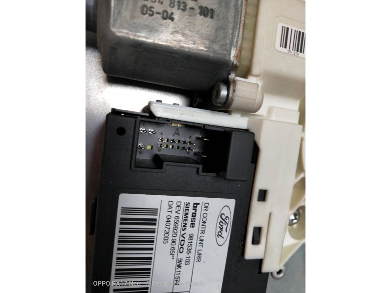 Recambio de elevalunas trasero izquierdo para ford focus berlina (cap) ghia referencia OEM IAM 4M51A045H28A  5P