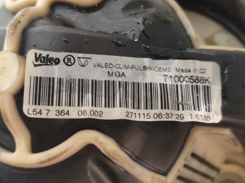 Recambio de motor calefaccion para citroen c3 picasso live edition referencia OEM IAM T1000538K  