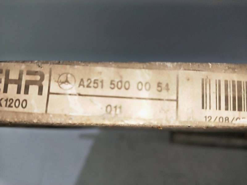Recambio de condensador / radiador aire acondicionado para mercedes clase m (w164) 320 / 350 cdi (164.122) referencia OEM IAM A2