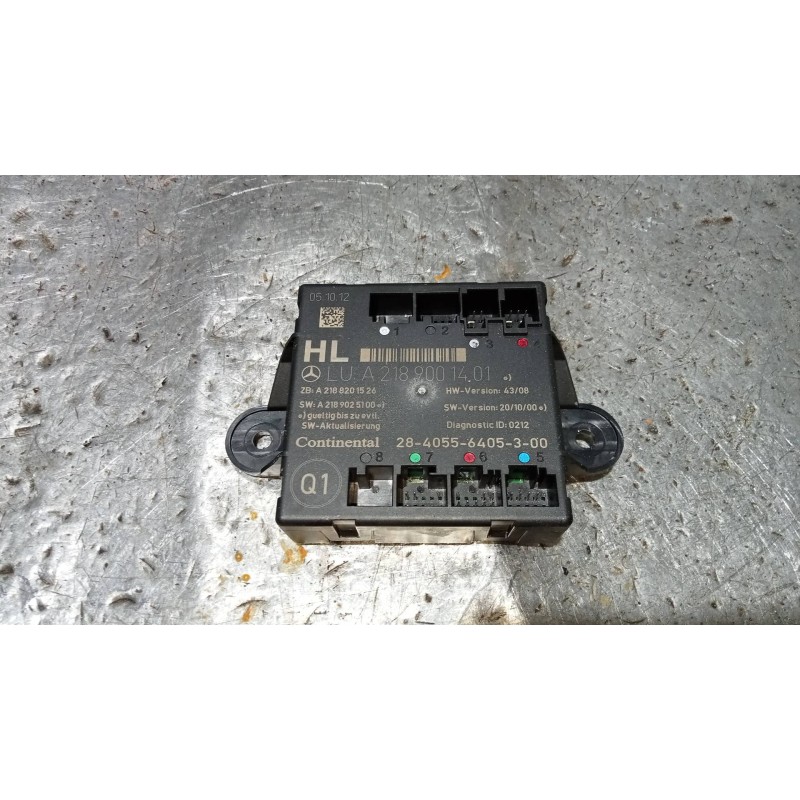 Recambio de modulo electronico para mercedes clase c (w204) familiar c 200 t cdi blueefficiency (204.201) referencia OEM IAM A21