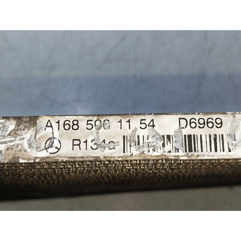 Recambio de condensador / radiador aire acondicionado para mercedes clase a (w168) 1.7 cdi diesel cat referencia OEM IAM A168500