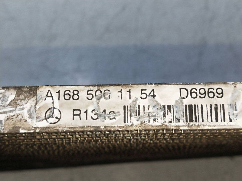 Recambio de condensador / radiador aire acondicionado para mercedes clase a (w168) 1.7 cdi diesel cat referencia OEM IAM A168500