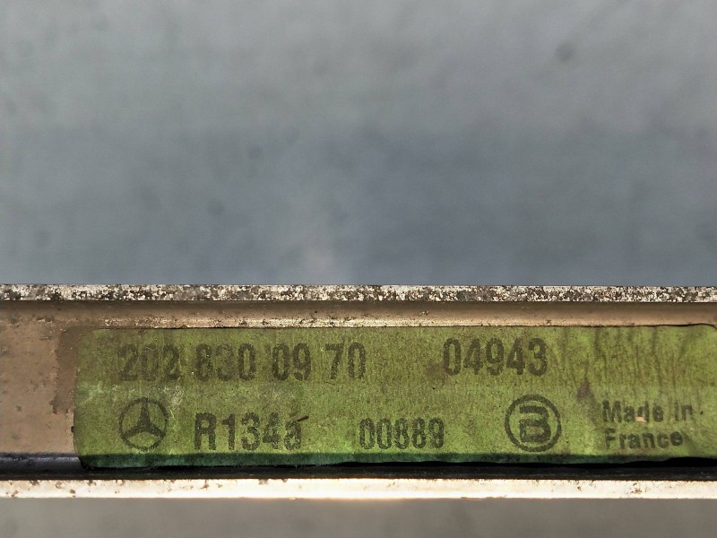 Recambio de condensador / radiador aire acondicionado para mercedes clase c (w202) berlina 180 (202.018) referencia OEM IAM 2026