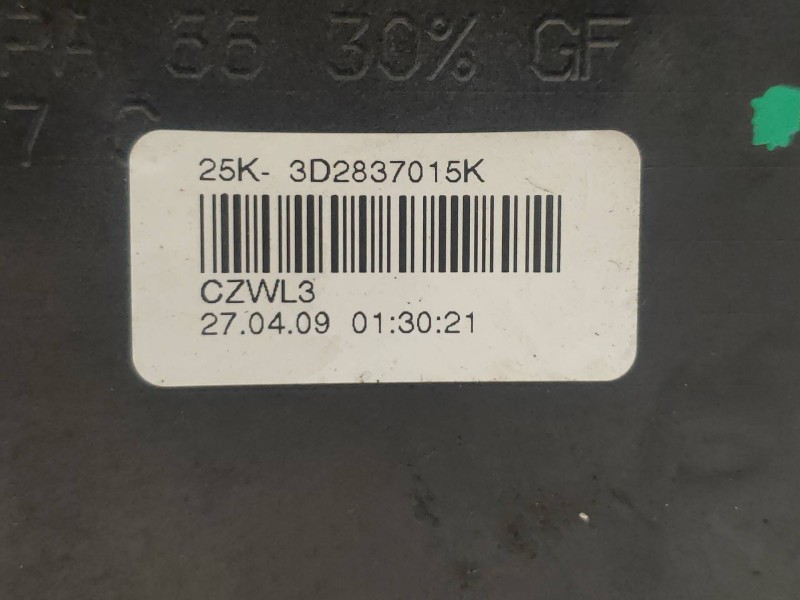 Recambio de motor cierre centralizado delantero izquierdo para volkswagen touran (1t2) advance referencia OEM IAM 3D2837015K 25K