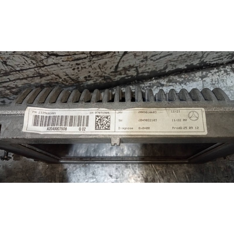 Recambio de pantalla multifuncion para mercedes clase c (w204) familiar c 200 t cdi blueefficiency (204.201) referencia OEM IAM 
