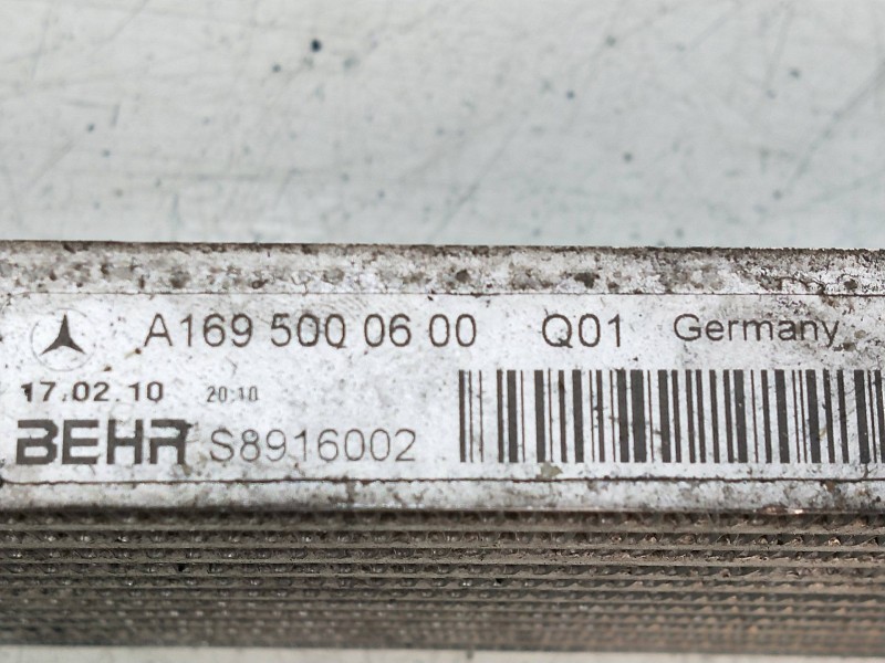 Recambio de condensador / radiador aire acondicionado para mercedes clase b (w245) 2.0 cdi cat referencia OEM IAM A1695000600  