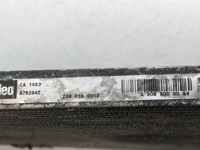 Recambio de condensador / radiador aire acondicionado para mercedes sprinterii caja cerrada (desde 01.06) 310/313/316 cdi (906.6