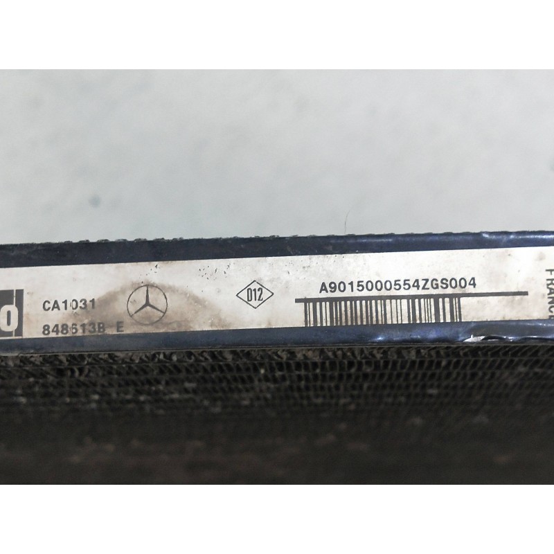 Recambio de condensador / radiador aire acondicionado para mercedes sprinter 02.00  caja cerrada 413 cdi (904.662) referencia OE