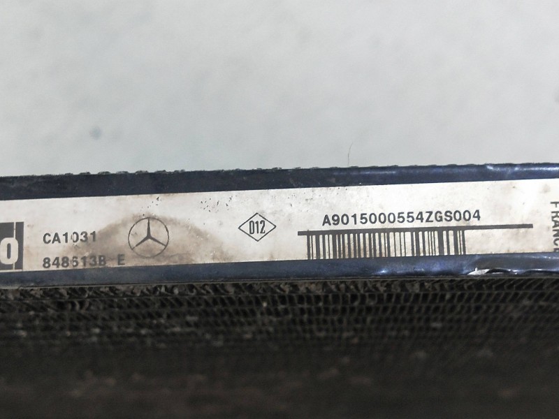 Recambio de condensador / radiador aire acondicionado para mercedes sprinter 02.00  caja cerrada 413 cdi (904.662) referencia OE