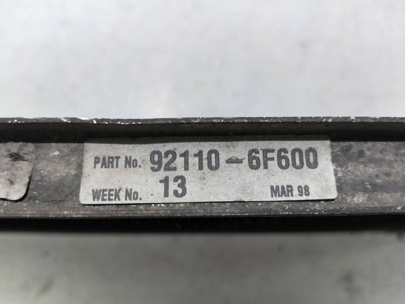 Recambio de condensador / radiador aire acondicionado para nissan micra (k11) 1.0 16v cat referencia OEM IAM 921106F600  