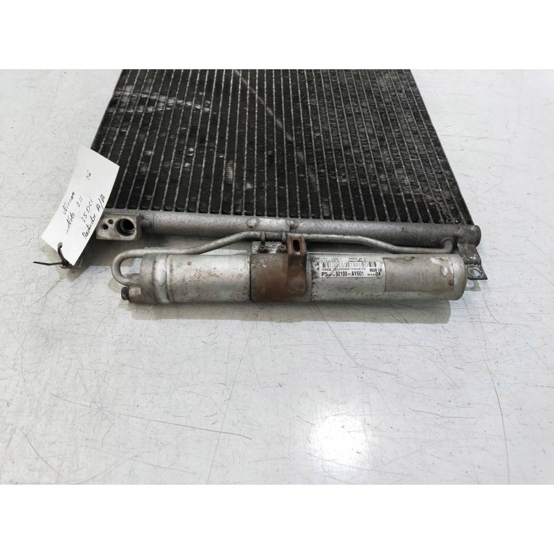 Recambio de condensador / radiador aire acondicionado para nissan note (e11e) 1.5 dci turbodiesel cat referencia OEM IAM 92100AY