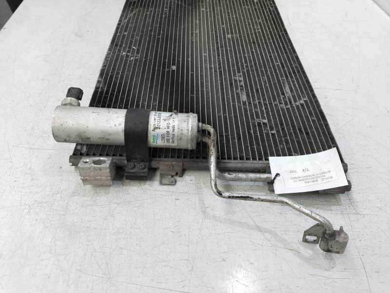 Recambio de condensador / radiador aire acondicionado para nissan qashqai (j10) visia referencia OEM IAM 92110JD50B  