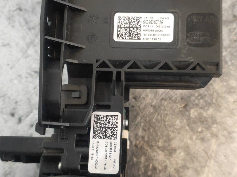Recambio de mando luces para volkswagen caddy ka/kb (2c) kombi referencia OEM IAM 5K0953507AR 5K0963513K 