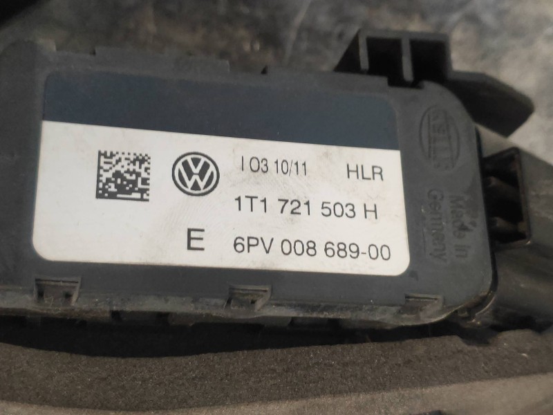 Recambio de potenciometro pedal para volkswagen caddy ka/kb (2c) kombi referencia OEM IAM 1T1721503H 6PV00868900 