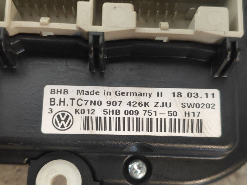 Recambio de mando calefaccion / aire acondicionado para volkswagen caddy ka/kb (2c) kombi referencia OEM IAM 5HB00975150 7N09074