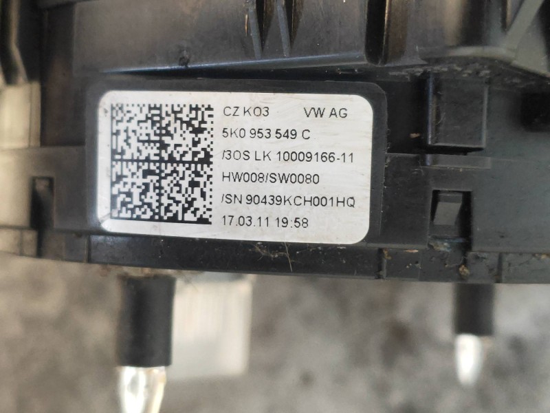 Recambio de anillo airbag para volkswagen caddy ka/kb (2c) kombi referencia OEM IAM 5K0953549C  