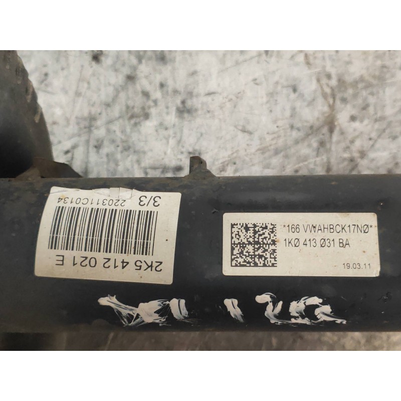 Recambio de amortiguador delantero izquierdo para volkswagen caddy ka/kb (2c) kombi referencia OEM IAM 1K0413031BA 2K5412021E 