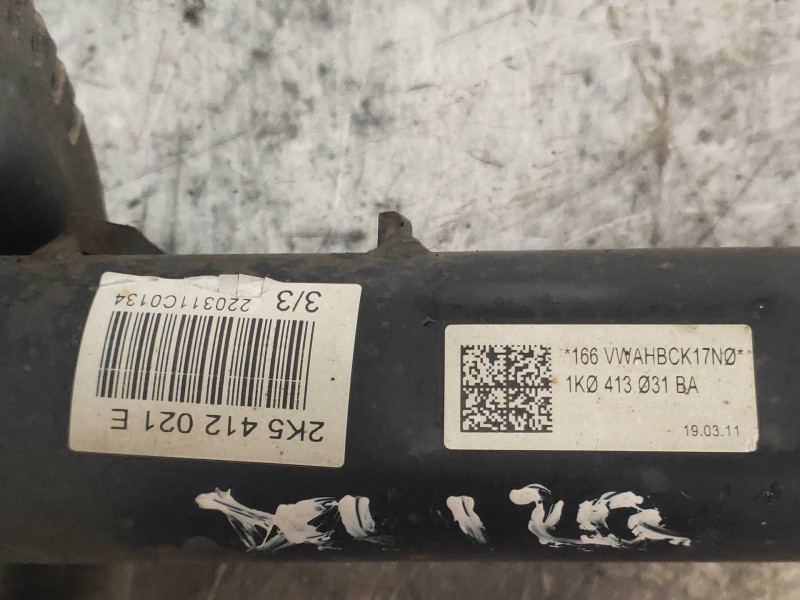 Recambio de amortiguador delantero izquierdo para volkswagen caddy ka/kb (2c) kombi referencia OEM IAM 1K0413031BA 2K5412021E 