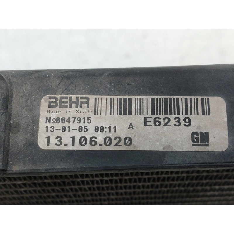 Recambio de condensador / radiador aire acondicionado para opel corsa c 1.3 16v cdti cat (z 13 dt / ln9) referencia OEM IAM 1310
