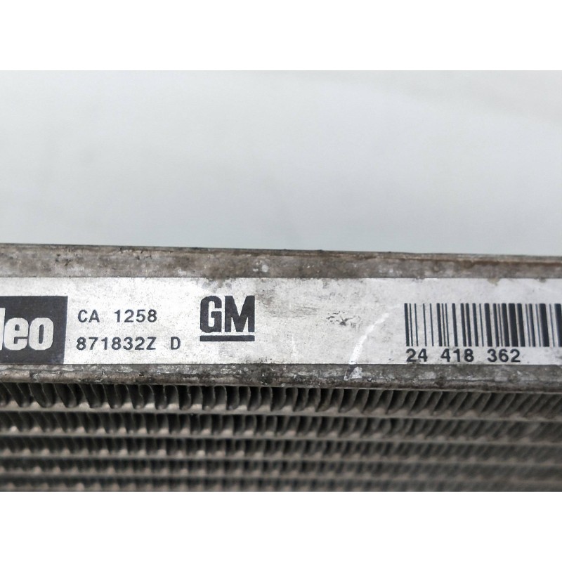 Recambio de condensador / radiador aire acondicionado para opel vectra c berlina 1.8 16v referencia OEM IAM 8718322 24418362 