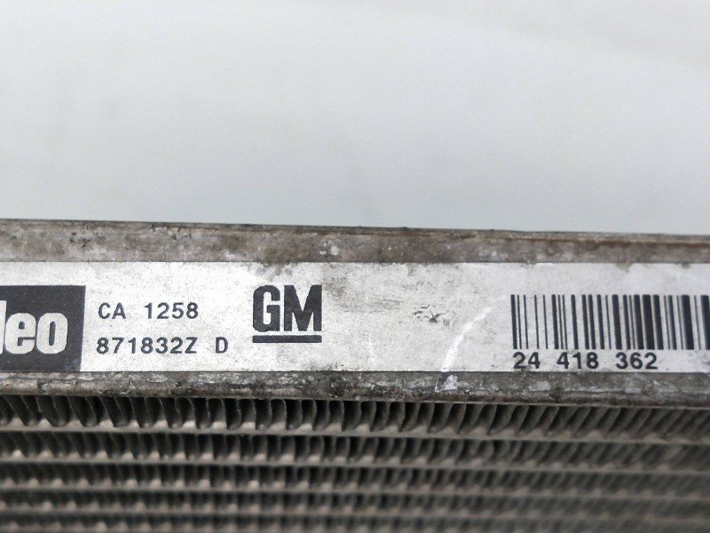 Recambio de condensador / radiador aire acondicionado para opel vectra c berlina 1.8 16v referencia OEM IAM 8718322 24418362 