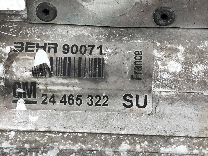Recambio de condensador / radiador aire acondicionado para opel zafira a 2.2 16v dti cat (y 22 dtr / l50) referencia OEM IAM 244