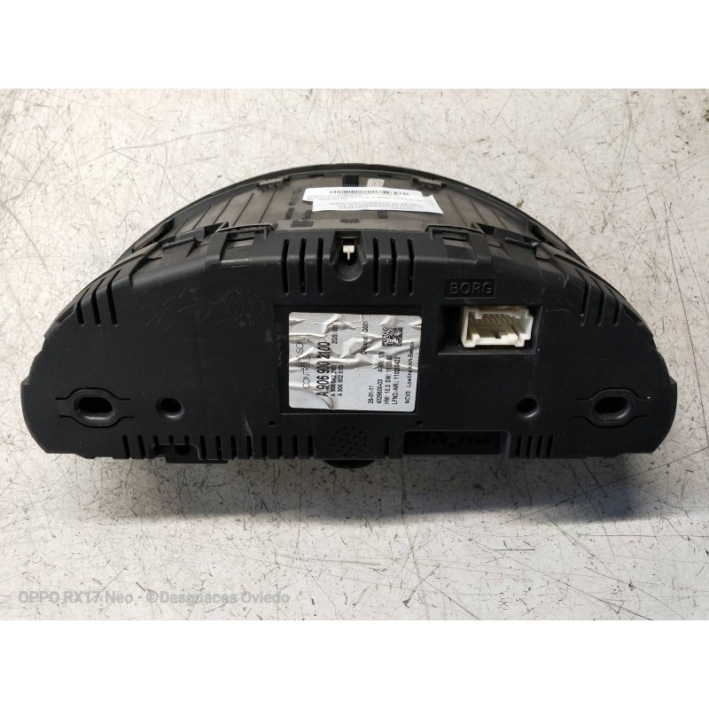 Recambio de cuadro instrumentos para mercedes sprinterii caja cerrada (desde 01.06) 216 (906.613) referencia OEM IAM A9069002100