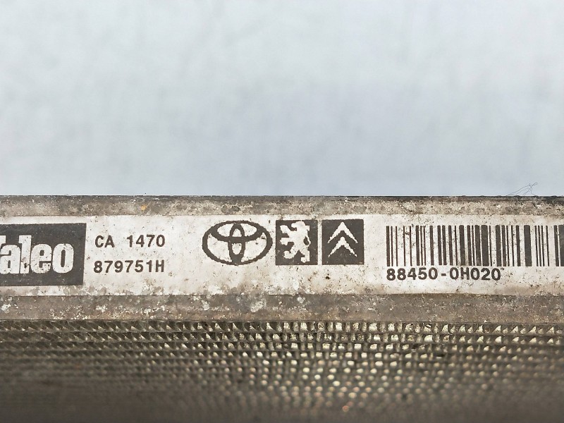 Recambio de condensador / radiador aire acondicionado para peugeot 107 rc-line referencia OEM IAM 884500H020 879751H 