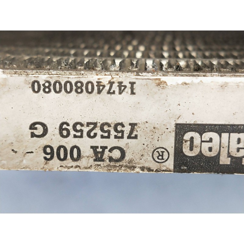 Recambio de condensador / radiador aire acondicionado para peugeot 806 1.9 turbodiesel cat referencia OEM IAM 1474080080 755259G
