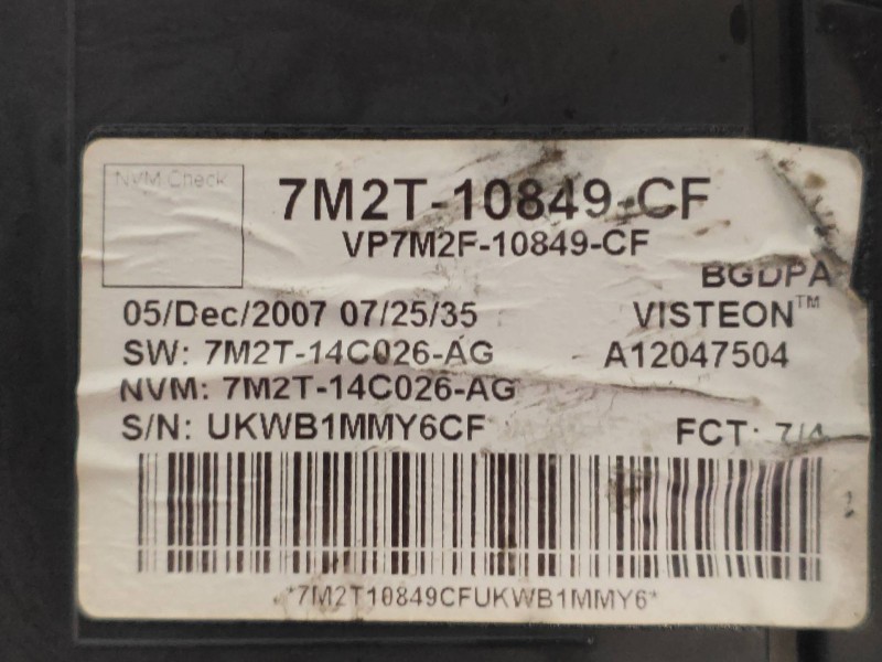Recambio de cuadro instrumentos para ford mondeo ber. (ca2) titanium referencia OEM IAM 7M2T10849CF VP7M2F10849CF A12047504