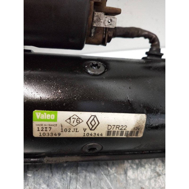Recambio de motor arranque para renault laguna (b56) 2.0 d rn (b56f/g) referencia OEM IAM D7R22 103349 VALEO 22D
