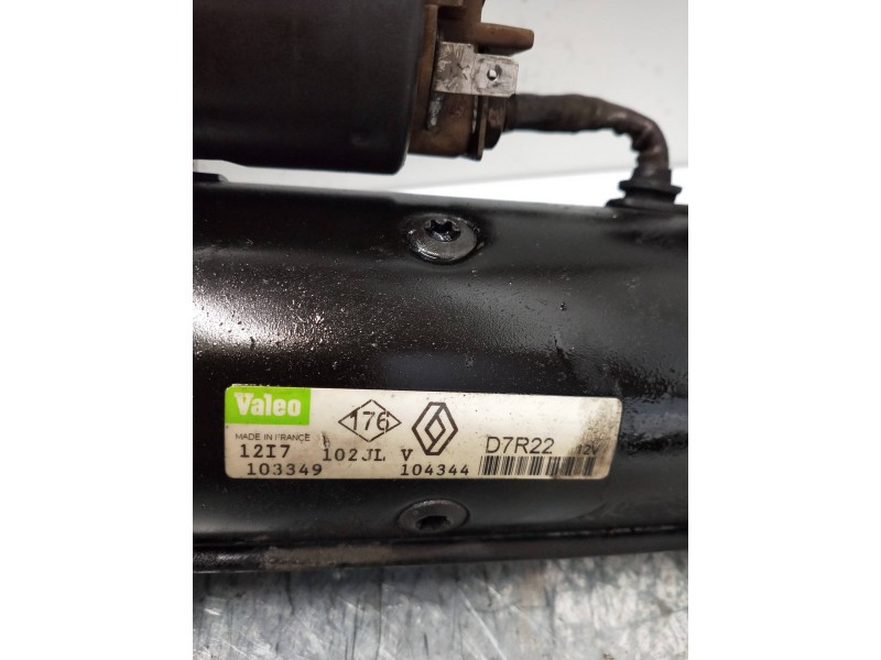 Recambio de motor arranque para renault laguna (b56) 2.0 d rn (b56f/g) referencia OEM IAM D7R22 103349 VALEO 22D