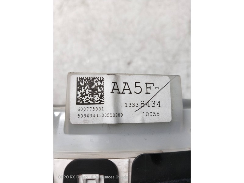 Recambio de cuadro instrumentos para opel astra j lim. cosmo referencia OEM IAM 13338434 AA5F 