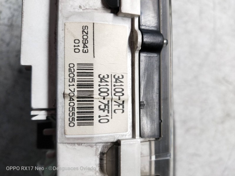 Recambio de cuadro instrumentos para suzuki wagon r+ sr (em) 1.0 referencia OEM IAM 341007FC 3410075F10 