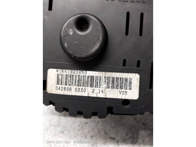 Recambio de cuadro instrumentos para seat ibiza (6k1) select referencia OEM IAM 110008924001 W06K0920850 