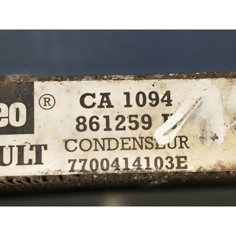Recambio de condensador / radiador aire acondicionado para renault clio ii fase i (b/cbo) 1.6 16v referencia OEM IAM 7700414103E
