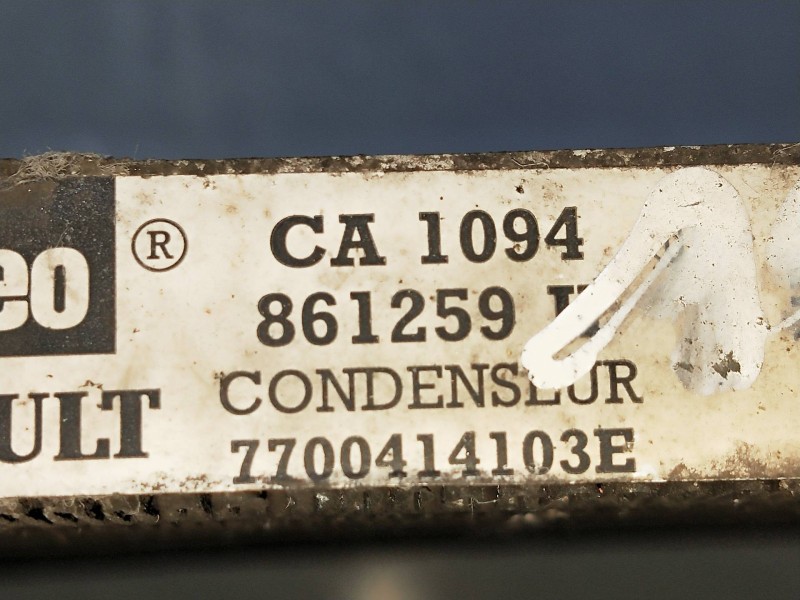 Recambio de condensador / radiador aire acondicionado para renault clio ii fase i (b/cbo) 1.6 16v referencia OEM IAM 7700414103E