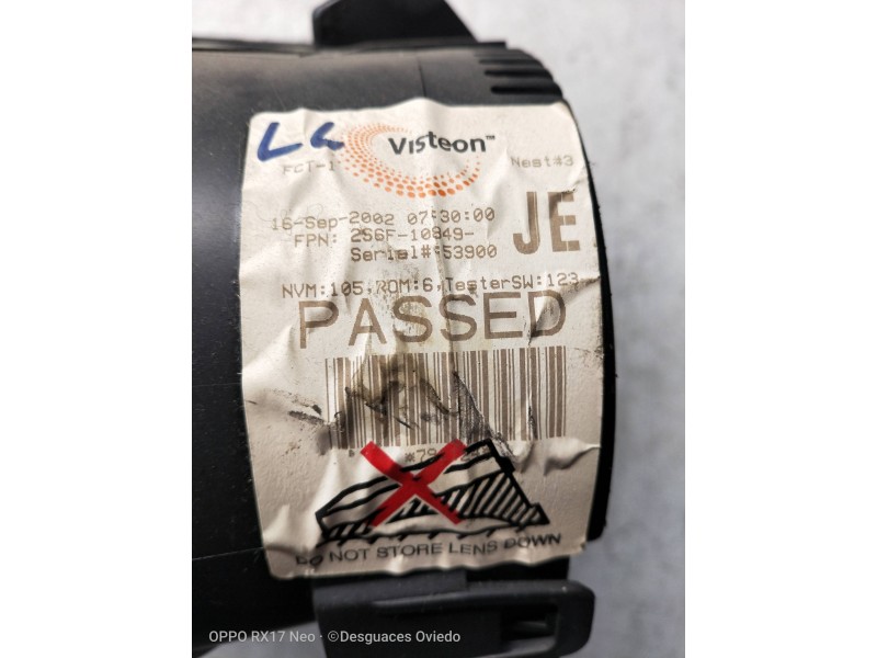 Recambio de cuadro instrumentos para ford fusion (cbk) ambiente referencia OEM IAM 2S6F10849 JE 