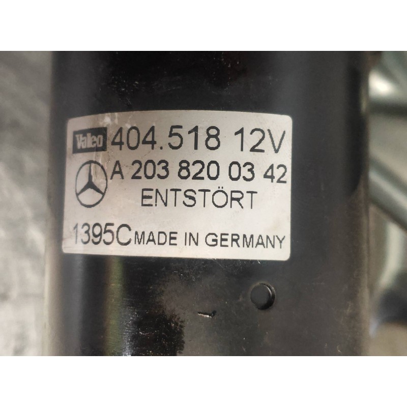 Recambio de motor limpia delantero para mercedes clase c (w203) familiar c 320 t cdi (203.220) referencia OEM IAM A2038200342  