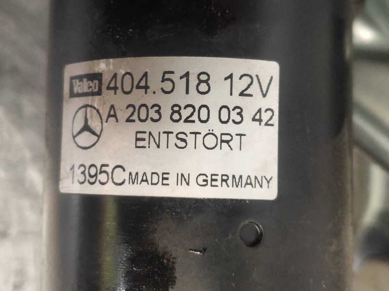 Recambio de motor limpia delantero para mercedes clase c (w203) familiar c 320 t cdi (203.220) referencia OEM IAM A2038200342  