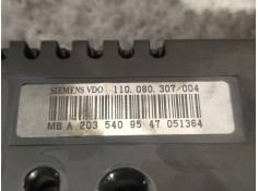 Recambio de cuadro instrumentos para mercedes clase c (w203) familiar c 320 t cdi (203.220) referencia OEM IAM 110080307004 A203 2