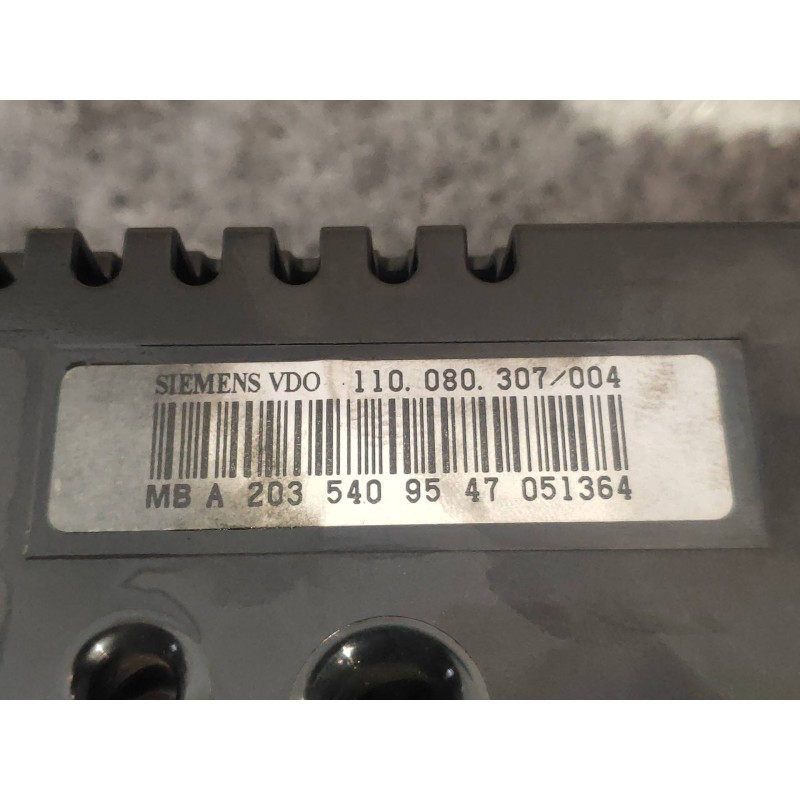 Recambio de cuadro instrumentos para mercedes clase c (w203) familiar c 320 t cdi (203.220) referencia OEM IAM 110080307004 A203