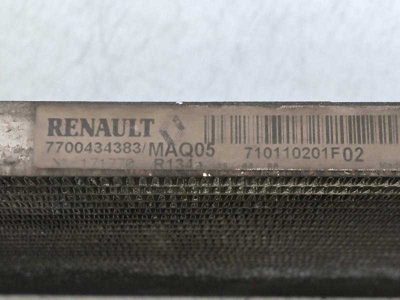 Recambio de condensador / radiador aire acondicionado para renault scenic (ja..) 1.6 16v rxe referencia OEM IAM 7700434383  